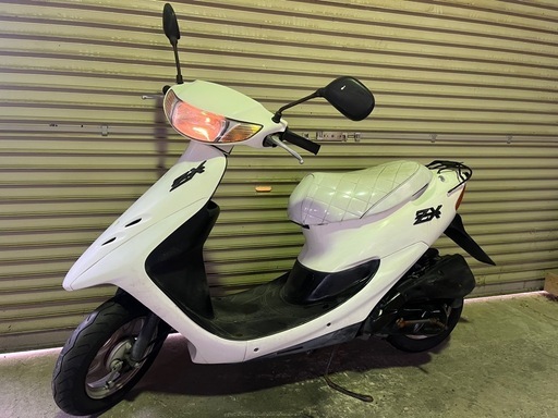 【売約済】実働 BT新品 ホンダ AF34 ライブディオ 2スト 原付バイク スクーター ホワイト