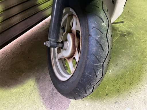【売約済】実働 BT新品 ホンダ AF34 ライブディオ 2スト 原付バイク スクーター ホワイト