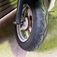 【New】実働 BT新品 ホンダ AF34 ライブディオ 2スト 原付バイク スクーター ホワイトの画像