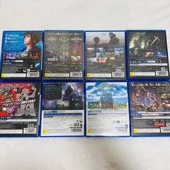 PS4 ソフト8点まとめ売りの画像
