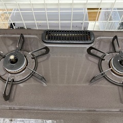 【ドリーム川西店御来店限定】☆ジモティー見たよ♪割引☆ パロマ ガステーブル IC-S807BHA-２L LPガス 2022 動作確認／クリーニング済み 【99560000021722】の画像