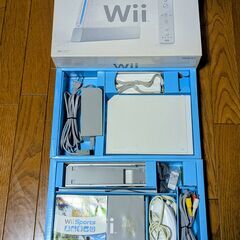 7つのゲームが入ったアメリカ版Wiiの画像