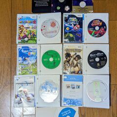 7つのゲームが入ったアメリカ版Wiiの画像