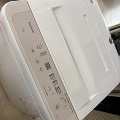 2025年　パナソニック　洗濯機　7kg  極び美品の画像