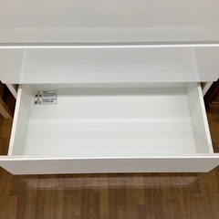 90分の無料軽トラック貸出サービス！ニトリ 6段ハイチェストの画像