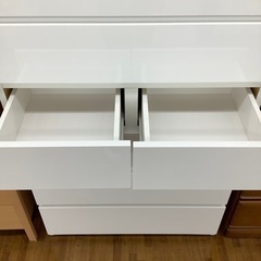 90分の無料軽トラック貸出サービス！ニトリ 6段ハイチェストの画像