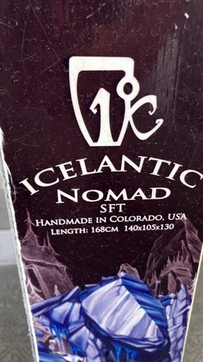 Icelantic Nomad 105 スキー 168cm