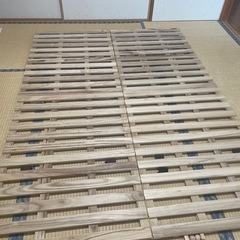 ニトリ　すのこ　ダブル　の画像
