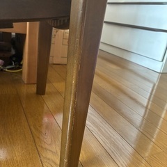 ローテーブル　リビングテーブル　グラスの画像