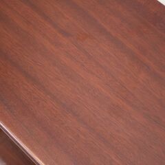 karimoku(カリモク家具)のTU1975 ウォールナット材 サイドテーブルです。向きを変えて2WAYで使えるコの字型のリビングテーブル。ソファ周りやエントランス、書斎などにオススメ◎の画像