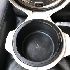 バルミューダ炊飯器３合炊きの画像