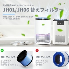 『新品』KLOUDIC 空気清浄機のフィルター の画像