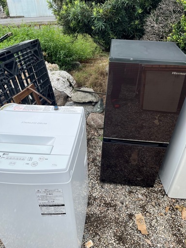 単身用冷蔵庫・洗濯機2点セット