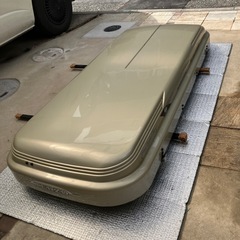 ルーフボックス　TERZO Low Lyder Flex スクエアバー付 の画像
