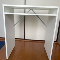 IKEA 白デスクの画像