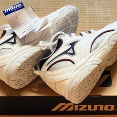 【新品未使用・タグ付き】MIZUNO(ミズノ)  バドミントンシューズ マスタークロス SL 24.5cmの画像