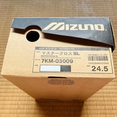 【新品未使用・タグ付き】MIZUNO(ミズノ)  バドミントンシューズ マスタークロス SL 24.5cmの画像
