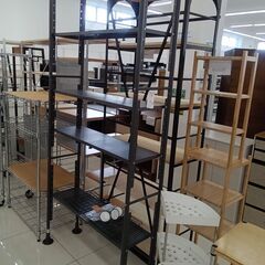 ★リユースのサカイ日立店★HJ7892  突っ張りラック ダークグレー H206.5×D30×W95.5 クリーニング済み の画像
