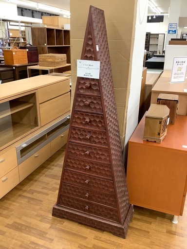 90分の無料軽トラック貸出サービス！9段ピラミッド型チェスト