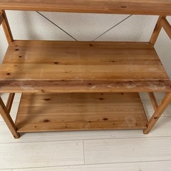 【お譲りします】無印　棚の画像