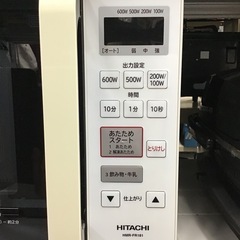 HITACHI     電子レンジ　2018年製　フラットタイプ　中古品の画像
