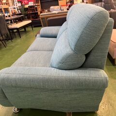 【愛品館八千代店】ニトリ　3人用布張りソファ　NポケットA13②の画像