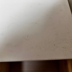 ホワイトチェスト　4段　引き出し7個の画像