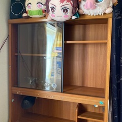 本棚付き学習机の画像