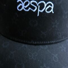 aespa 公式グッズ キャップ 帽子の画像