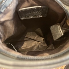D7033【フィラノ】キーネックトートバッグ ショルダーポーチ セット ダークグレーの画像