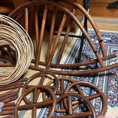 籠細工材料　ラタンの画像