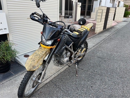 klx125 絶好調　オフ車　ブーツ付き