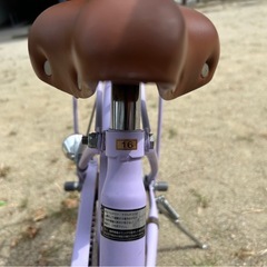 16インチ　自転車　パープルの画像