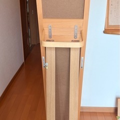 スタンドミラー　ナチュラルの画像