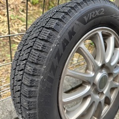 ブリヂストン ホイール  ECOFORME&スタッドレスタイヤ ブリザック 155/65R13の画像
