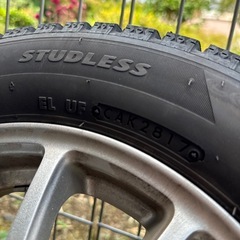 ブリヂストン ホイール  ECOFORME&スタッドレスタイヤ ブリザック 155/65R13の画像