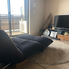 リーンロゼ　カラン ソファ&オットマンの画像