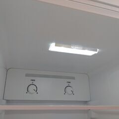 ¥15000/01/Haier ハイアール ノンフロン冷凍冷蔵庫 150L 2ドア 右開き JR-F15KS ホワイト 2025年製 通電冷媒確認済み 美品の画像