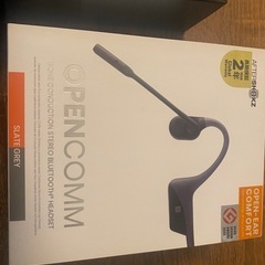 アフターショックス　マイク付イヤホン　の画像