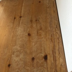 無印良品　木製デスクの画像