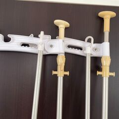 室内用 洗濯物干し竿　つっぱり式の画像