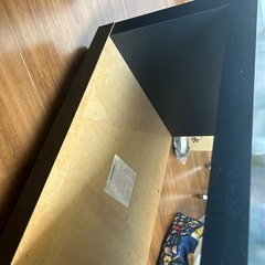 可動式の棚　オシャレ　ブラックの画像