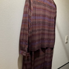 レトロ　ワンピースとジャケットのセットの画像