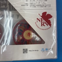 ネックファン  エヴァンゲリオン  2号機仕様 　首かけ扇風機  1点300円の画像