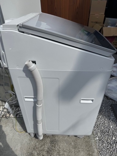 SHARP 洗濯乾燥機　縦型　ES-PT10H-S 2024年製　説明書付属品付 Amazon | シャープ タテ型 洗濯乾燥機 ES-PT10H-S ダイヤカット