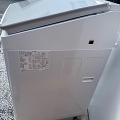 SHARP 洗濯乾燥機縦型ES-PT10H-S 2024年製説明書付属品付き