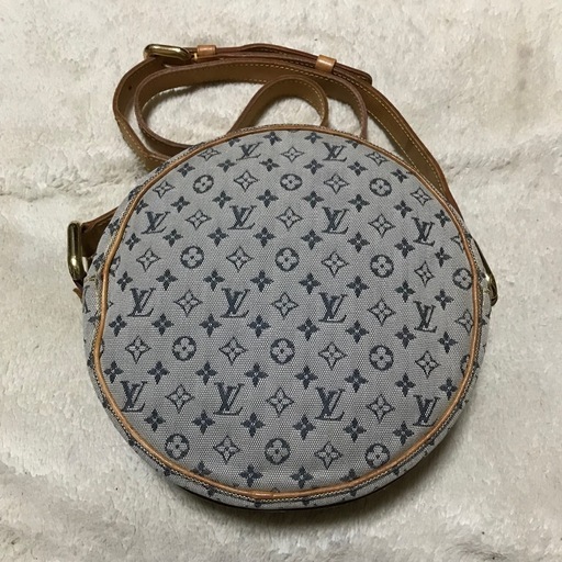 レア 正規品 ルイヴィトン ジャンヌGM M92000 ブルー リペア有