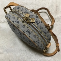 レア 正規品 ルイヴィトン ジャンヌGM M92000 ブルー リペア有の画像