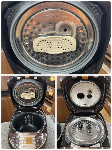 R216 ☀️ ZOJIRUSHI 圧力IH炊飯ジャー 5.5合炊き 20年製 NW-TA10 ⭐ 動作確認済 ⭐ クリーニング済