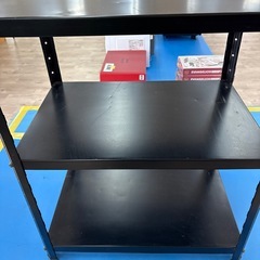 スチールラック   黒  3段の画像